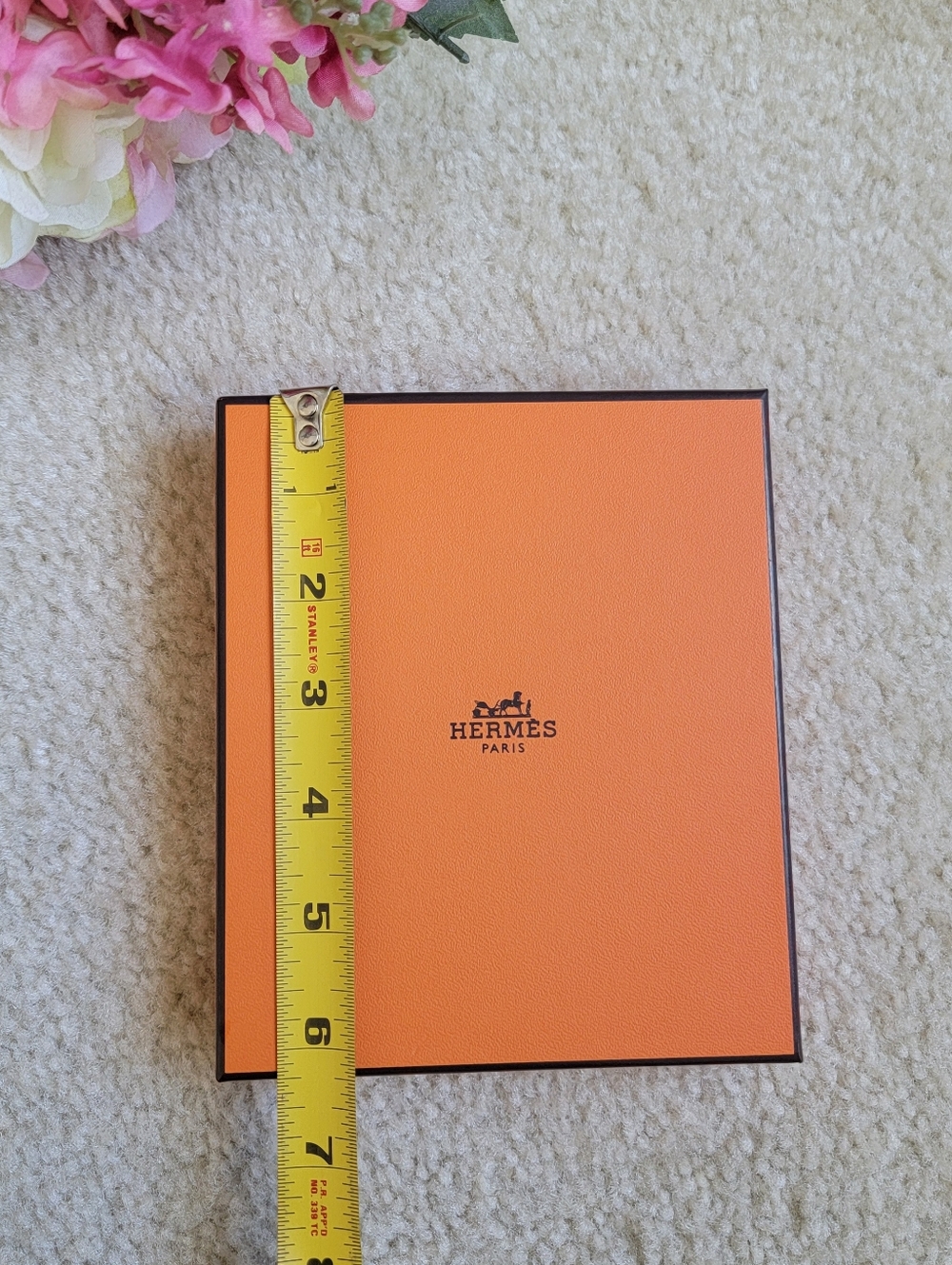 *EMPTY* Hermes Box | Cardboard Gift Box | Storage Box | Orange | Notebook Box - Picture 3 of 4